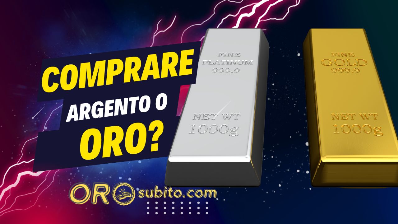 È meglio comprare oro o argento? Sono entrambi esenti da iva?