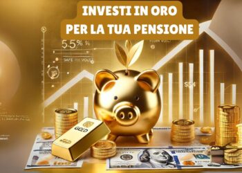 Investi in oro per la tua pensione: diversifica adesso e proteggi il tuo capitale