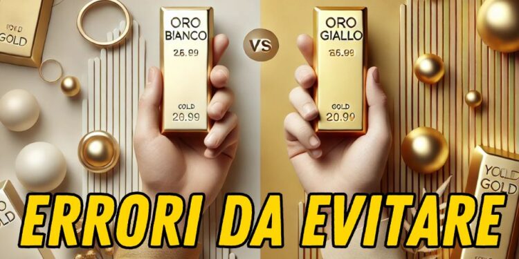 Errori da Evitare Quando si Compra o si Vende Oro