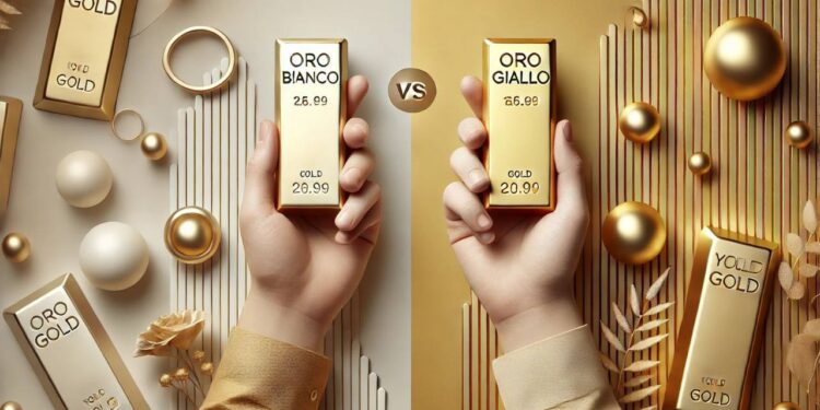 Oro Giallo o Bianco da Investimento: Quale Scegliere?