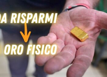 Ecco perchè devi comprare ORO con i tuoi RISPARMI